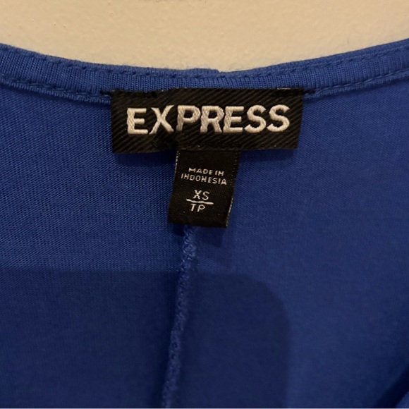 Blue Express Short Sleeve Blouse - Picture 4 of 5